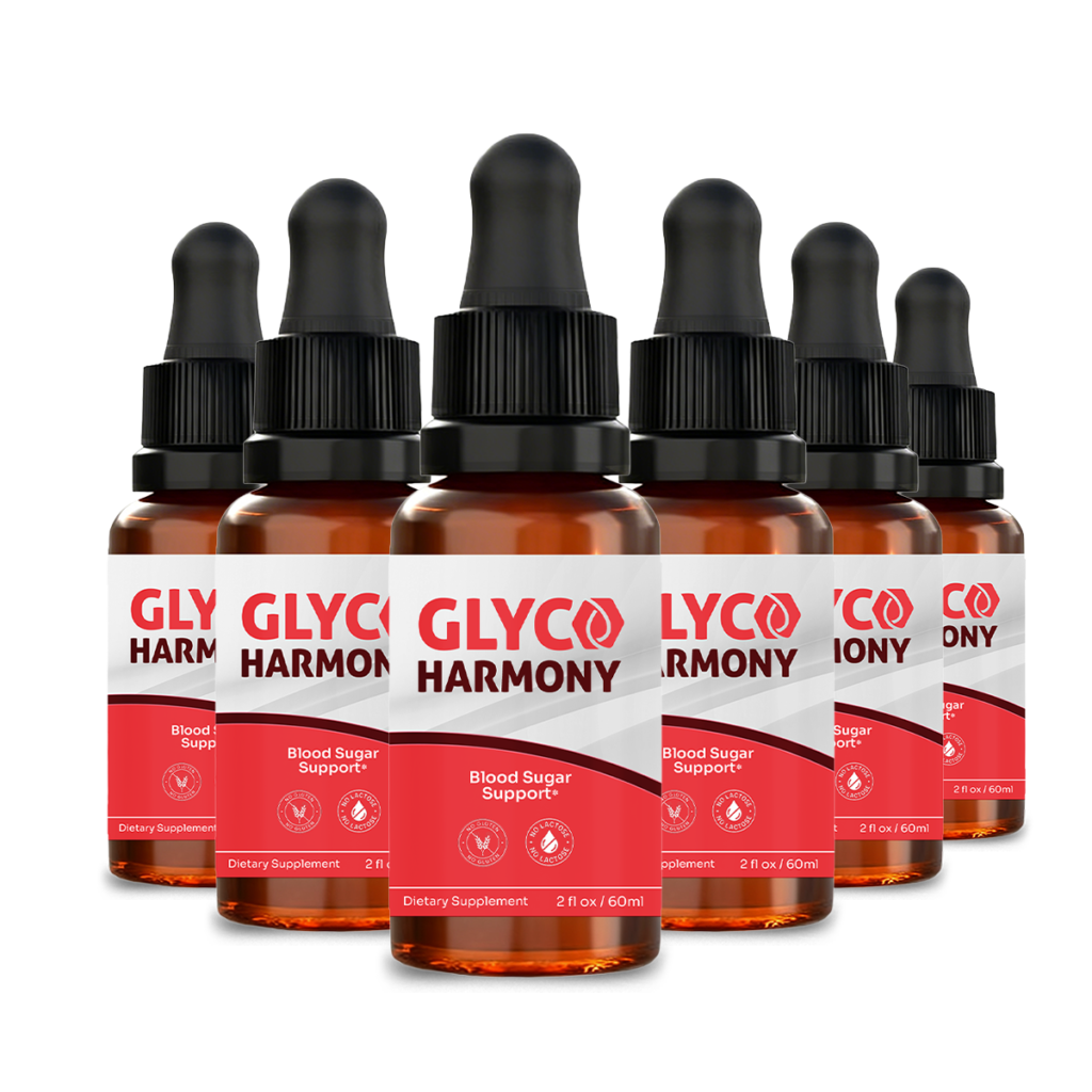 Glyco Harmony supplement bottles